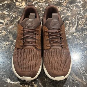 Skechers Men's Chocolate Brown Sneakers